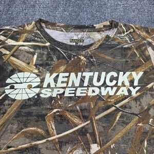 Kentucky Speedway‎ Ranger Realtree Max Camo T-Shirt Mens Large Racing
